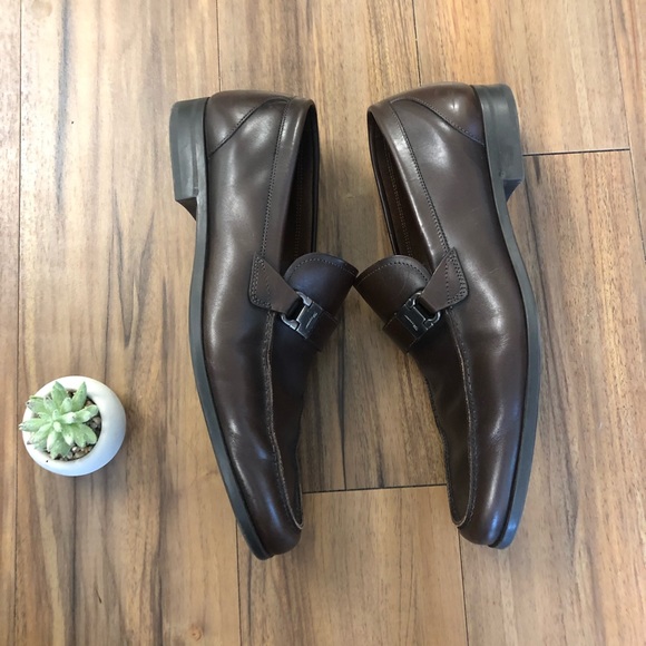Salvatore Ferragamo Other - Salvatore Ferragamo Brown Loafers Size 10